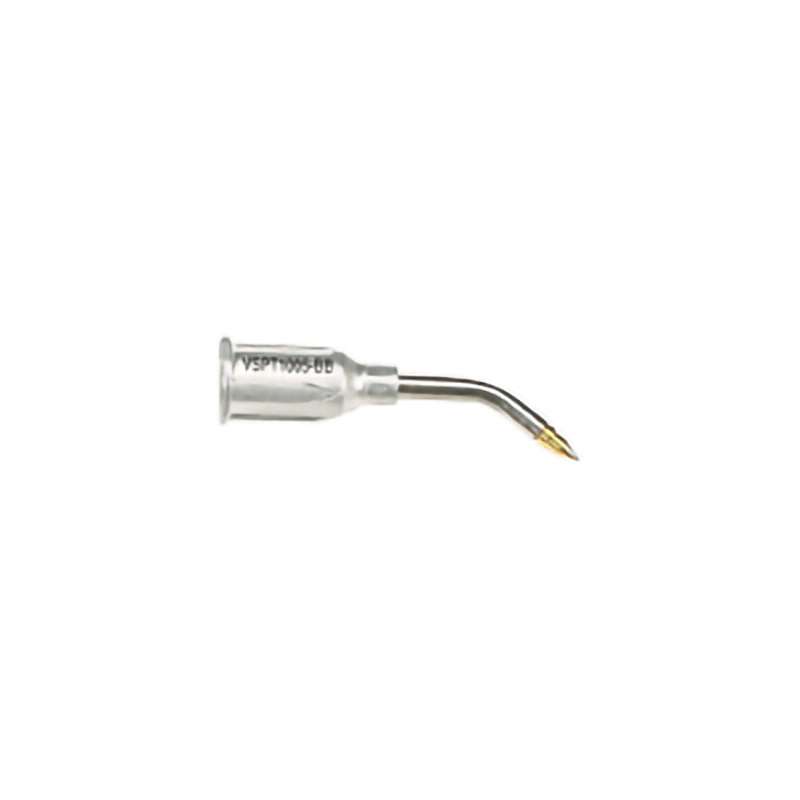 Tip Bent Brass Conductive .010" ID .005" OD